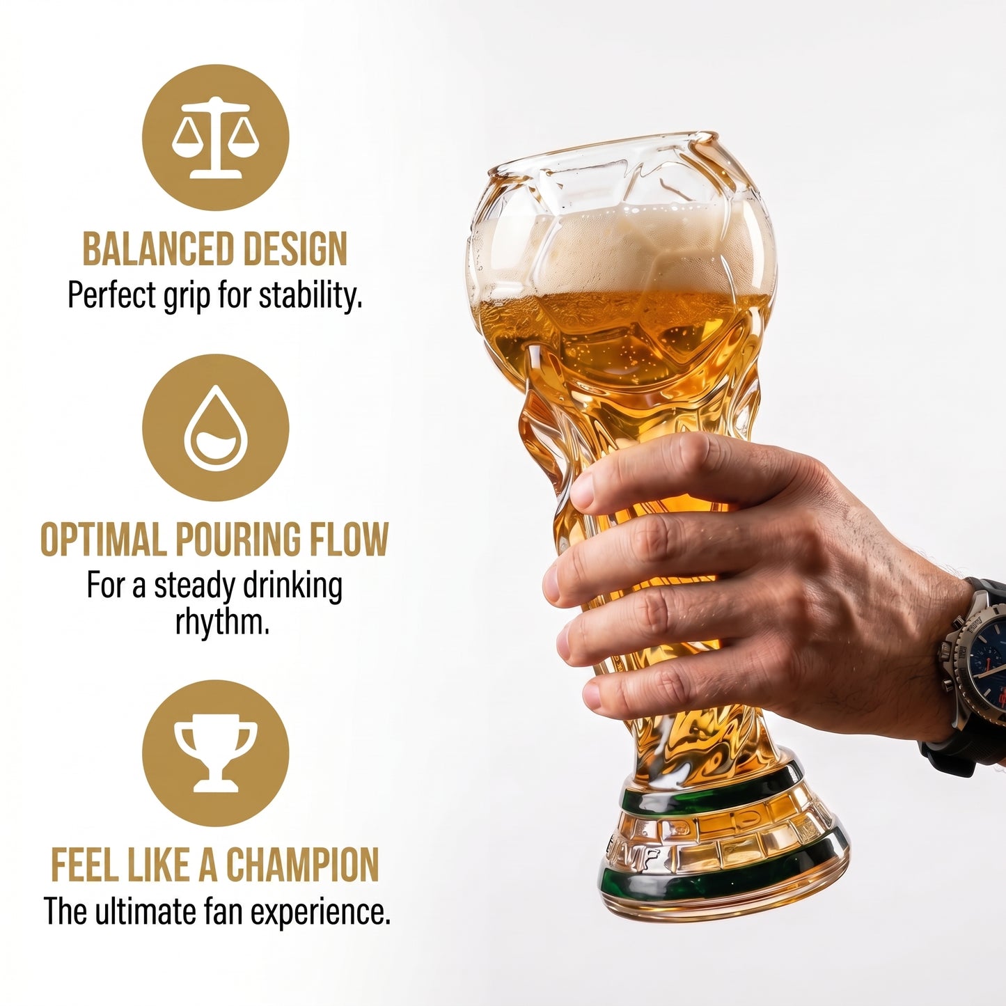 World Cup Trophy Glass – 2026 Edition